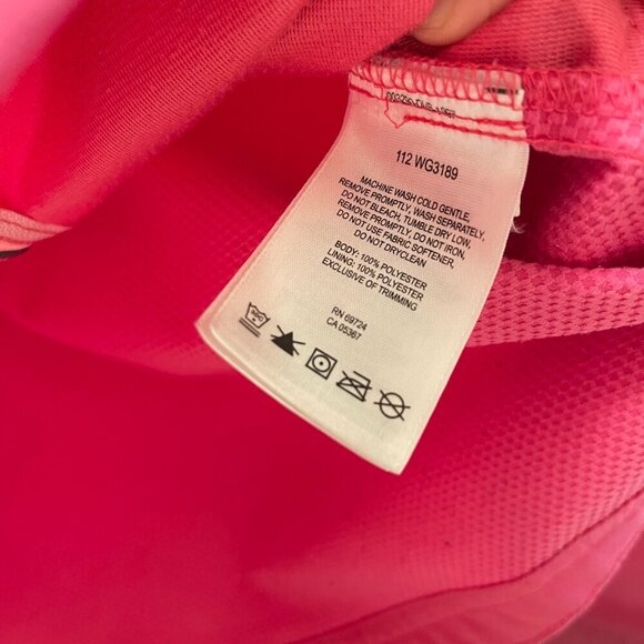 Columbia Omni Tech Pink Zip Rain Jacket Youth Girls - (14/16) Large - Picture 7 of 11